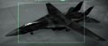 機庫內的Razgriz色F-14D