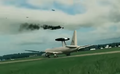 AWACS SkyEye on a runway