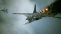 Rage's Su-47 Berkut crippled over Anchorhead