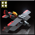 SKY KID -Red Baron #2- Aircraft 100 Medals