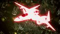 Red Glowing flyby