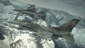 Two F-16Cs with -TYPE ACE2- schemes above the Selumna Peaks