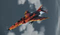 Flyby view of the "Inferno" Skin
