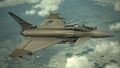 Typhoon -TYPE ACE3- in flight above the Moloch Desert