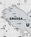 Erusean territory including Gunther claim