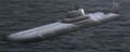 A Typhoon-class submarine