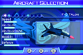 The F-C Talon in the Aircraft selection screen