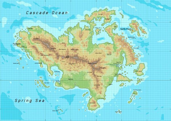 Ace Combat 4 World Map Hot Sex Picture   600px Usean Topographical Map 