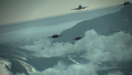 The Emmerian Air Force over the Selumna Peaks