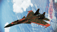 The Su-33 -Strigon- from Ace Combat Infinity