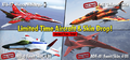 Banner advertising Event Skin #01, the XFA-27 -Happy Holidays- , the F-4E "Inferno" Skin and the ATD-0 Event Skin #01