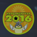 Happy New Year 2016 100 Tickets