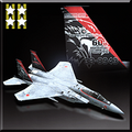 F-15J -60th Anniversary- Aircraft 100 Medals