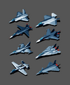 Airplanes of ACNW
