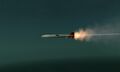 The "SLBM" approaching Saint Ark in Ace Combat: Assault Horizon Legacy