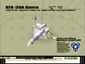 XFA-36A Game in the Model Display