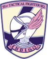 51st Tactical Fighter Squadron emblem.
