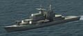 A Yuktobanian Navy Sovremenny-class destroyer