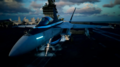 An F/A-18E on the Admiral Andersen