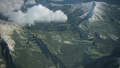 Avalanche Squadron flying in formation over Mount Marcello