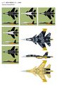 Early concept designs of Yellow Squadron's livery