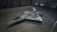 The YF-23 Wizard with full marking in Ace Combat 7: Skies Unknown