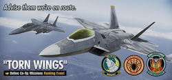 Torn Wings (Active Aircraft Restricted Tournament)