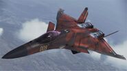 The CFA-44 -Strigon Leader- from Ace Combat Infinity