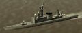 Erusean Navy Hatakaze-class destroyer in AC04