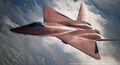 Z.O.E. YF-23 livery in Ace Combat 7: Skies Unknown