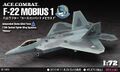1/72 F-22 Mobius 1 (November 2013)[7]