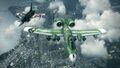 Flyby with an A-10A -THE IDOLMASTER SP-