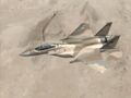 Yuktobanian F-15E fly over Jilachi Desert