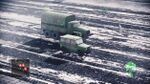 A UAZ-469 and Ural-4320 of the New Russian Federation