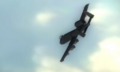An Estovakian A-10A turning to engage the partisans