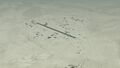 砂漠北部に位置するユークトバニア空軍野戦飛行場